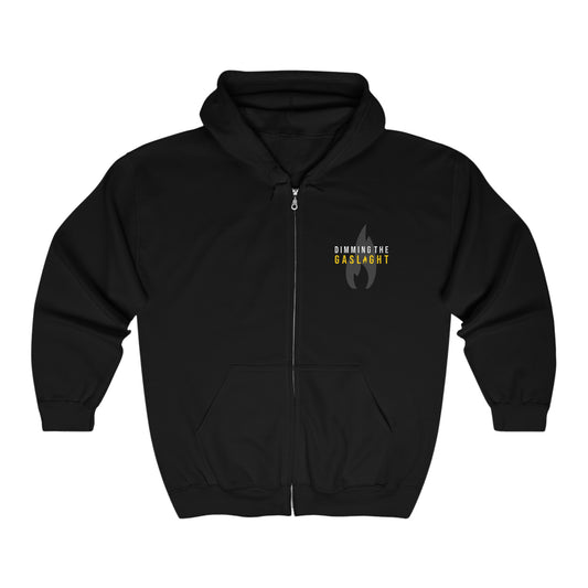 DTG LOGO - Unisex Heavy Blend™ Full Zip Hooded Sweatshirt